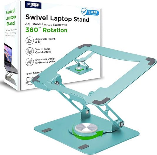 Uncaged Ergonomics Swivel Laptop Stand by UncagedErgonomics