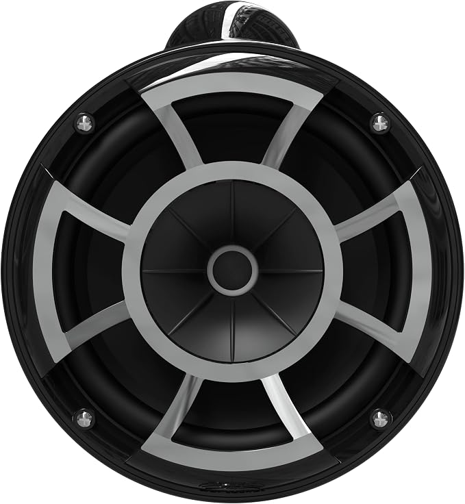 wet sounds Rev 8 Black V2 Revolution Series 8" Black Tower Speakers w/Fixed - Image 7
