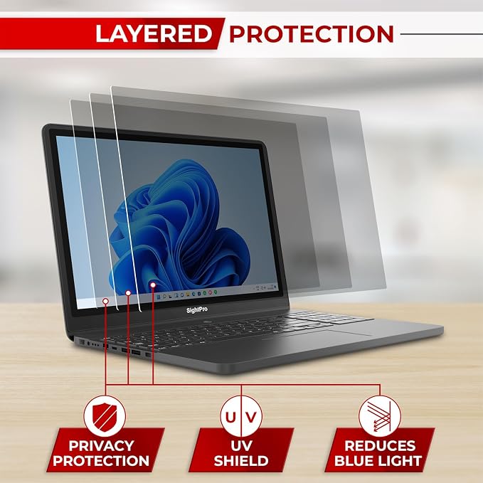 17.3 Inch 16:9 Laptop Privacy Screen Filter - Image 9