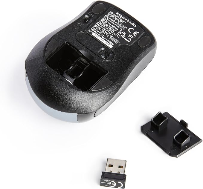 Amazon Basics 2.4 Ghz Wireless Optical Computer Mouse - Image 4