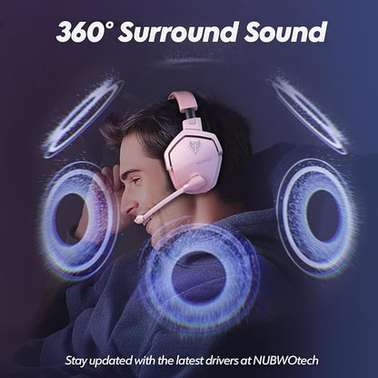 NUBWO G06 Dual Wireless Gaming Headset - Image 4