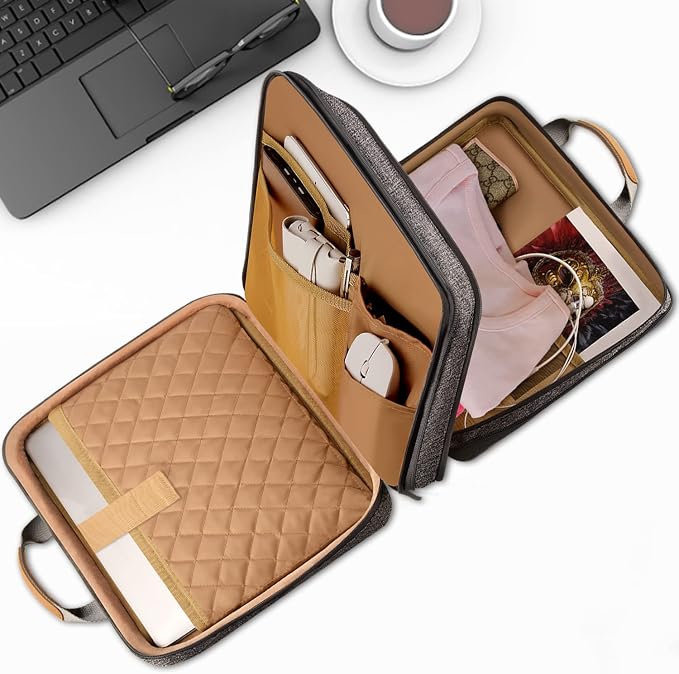 ZINZ Slim Expandable 13 13.3 13.6 14 Laptop Case Sleeve Compatible - Image 4