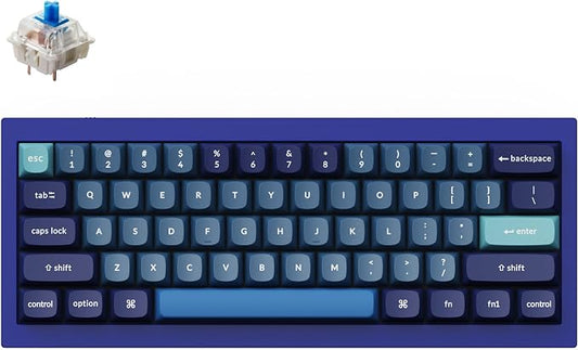 Keychron Q4 Wired Custom Mechanical Keyboard, 60% Layout QMK/VIA Programmable by Keychron