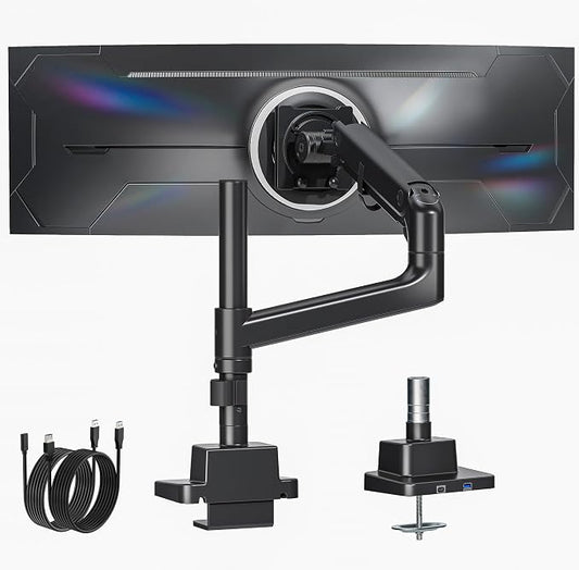 monTEK Heavy-Duty Single Monitor Arm by monTEK