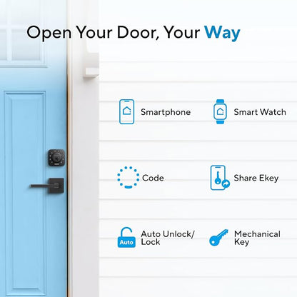 ULTRALOQ U-Bolt Smart Lock, 5-in-1 Keyless Entry Door Lock - Image 2