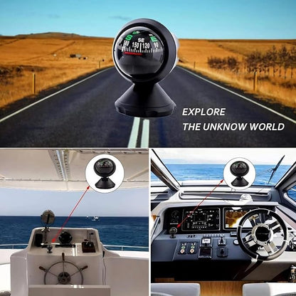 Car Compass, Night Vision Electronic Digital Compass, Direction Guidance - Image 5