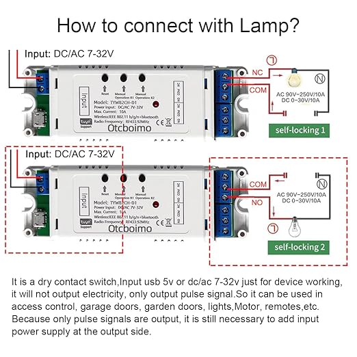 WiFi Electric Linear Actuator Controller, 2 Channel DC12V 24V, Tuya Smart WiFi - Image 2