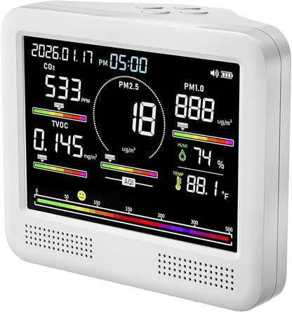 Indoor Air Quality Monitor for Home, CO2 Detector by Unknown