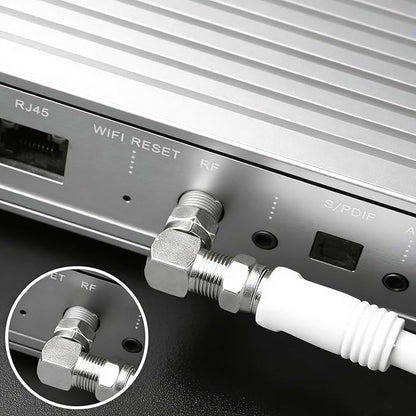 Right Angle Coaxial Connector, Wall Plate, Satellite Receiver - Image 5
