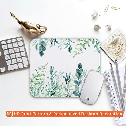 Square Mouse Pad Green Grass, Personalized Premium-Textured Custom Mouse Mat - Image 6