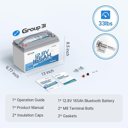 Redodo 12V 165Ah LiFePO4 Battery - Image 9