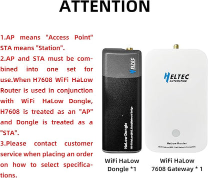 Heltec Wi-Fi HaLow Dongle Wireless Bridge 802.11ah Network Booster Long Range - Image 2