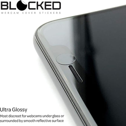 Webcam/Camera Vinyl Covers | 57 Low-Tack Reusable Webcam Sticker | 3-Sizes | - Image 3