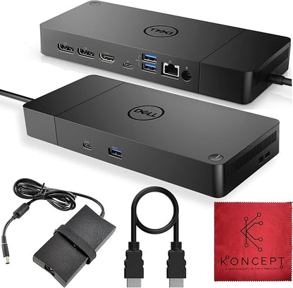 WD19S Docking Station Dual Monitor Bundle by Amazon+Renewed