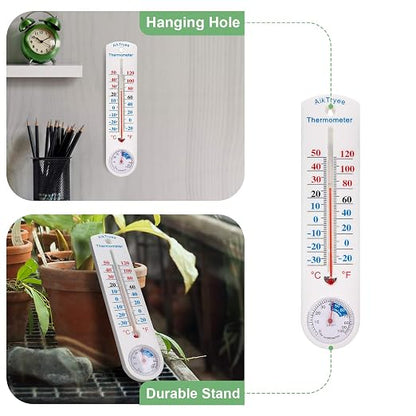 Outdoor Indoor Hygrometer Thermometer, Humidity Monitor, Temperature Humidity - Image 5