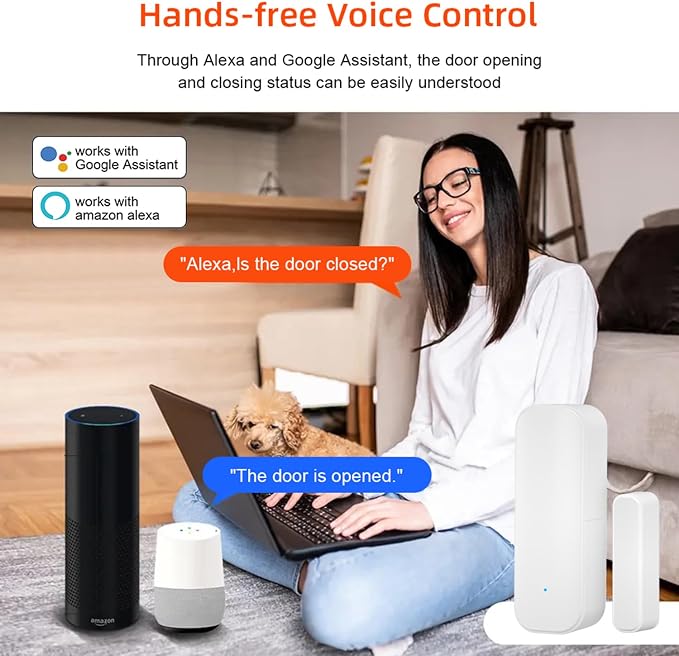 Smart WiFi Door Sensor: Wireless Window Sensor - Image 3