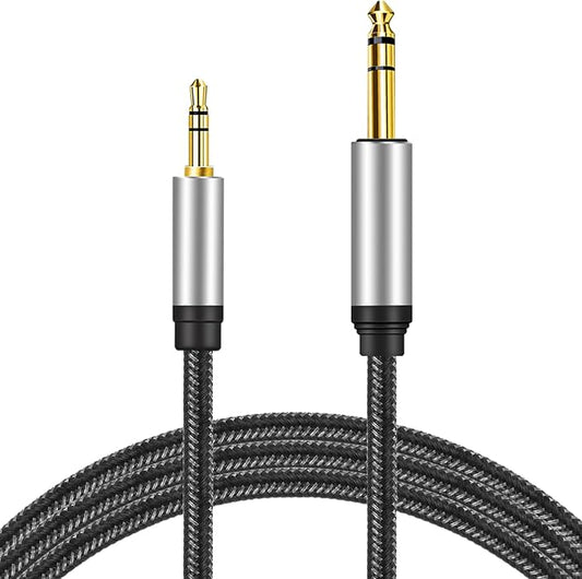 3.5 mm to 6.35 mm Audio Cable 30Ft, Amplifiers - Image 2