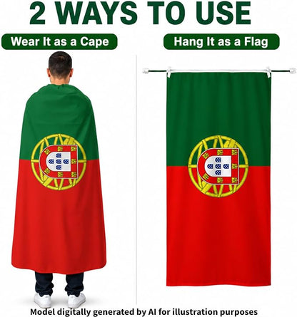 Flag Cape, Wearable Flag Costume, Be Suitable - Image 5
