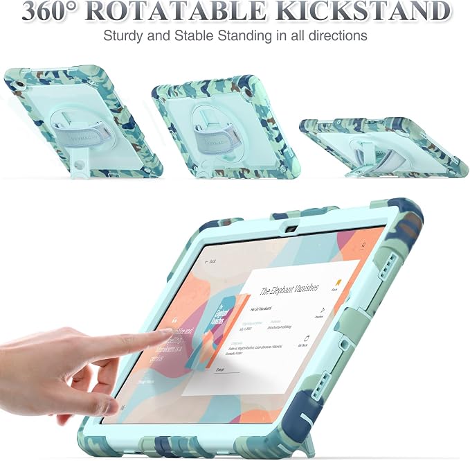 SEYMAC stock Case for Samsung Galaxy Tab A9+ Plus 11'', Full-Body Drop - Image 5
