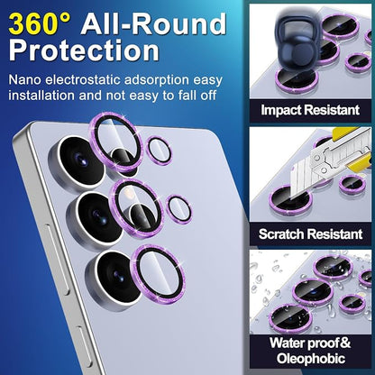 for Samsung Galaxy S25 Ultra Camera Lens Protector, Individual Metal Ring - Image 3