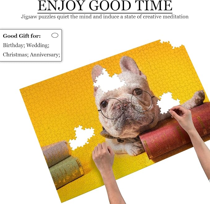Custom Puzzle 120/200/300/500/1000/1500 Pieces, Personalized Puzzle from Your - Image 5