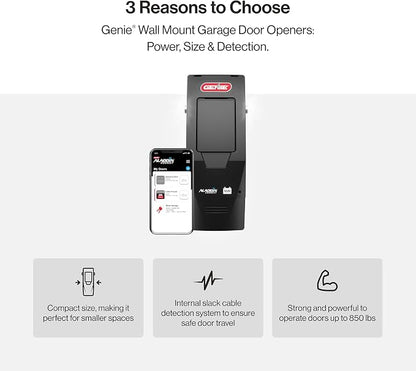 Genie B6172H Wall Mount Smart Garage Door Opener, DC Motor Lifts up to 14ft - Image 14
