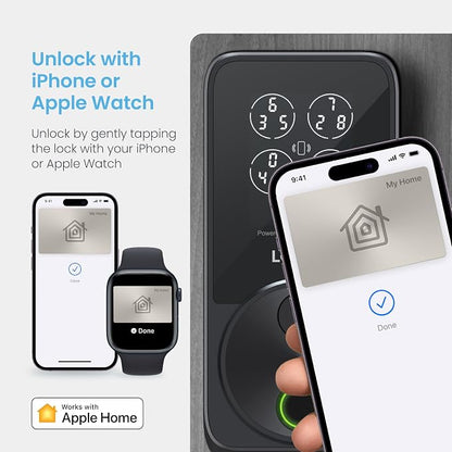 Lockly Secure Pro Smart Door Lock, Fingerprint Keyless Entry Door Lock - Image 5