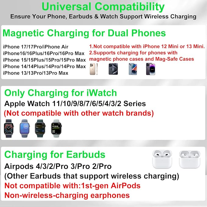 Dual Phone Wireless Charging Station - Image 2