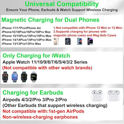 Dual Phone Wireless Charging Station - Image 3