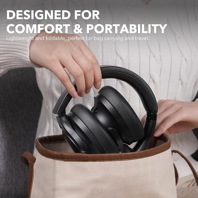 1Mii Y8+ Noise Cancelling Headphones Bluetooth, Wireless LDAC Hi-Res Audio - Image 9