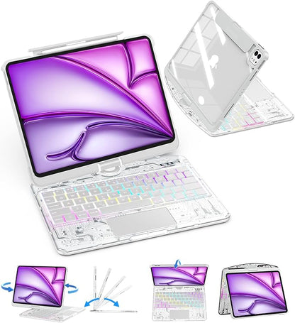 SIEBITU Clear Wireless Keyboard Case by SIBEITU