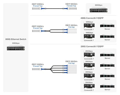 10Gtek 800Gb/s OSFP DAC Compatible - Image 5