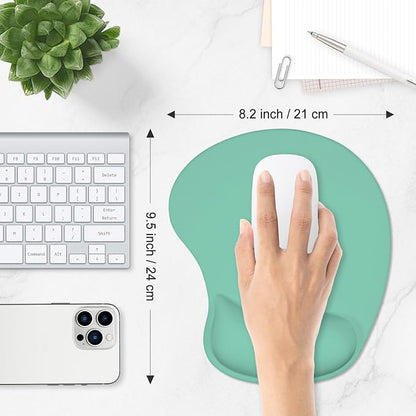 ITNRSIIET Ergonomic Mouse Pad, Cushioned Gel Wrist Rest, Non-Slip Base - Image 6