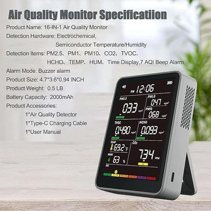 Professional Indoor Air Quality Monitor - Image 7