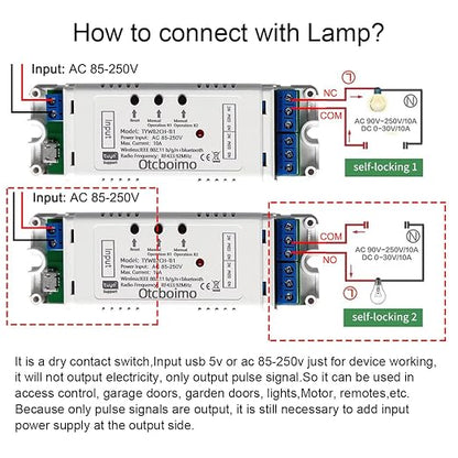 WiFi Smart AC Motor Switch, Remote Control - Image 2