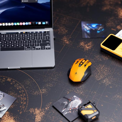 Bluetooth Mouse, Visible Battery Level, Rechargeable Ergonomic Wireless Mouse - Image 7