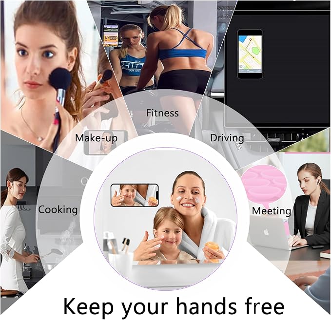 Silicone Double-Sided Suction Phone Grip Detachable Mount - Image 5