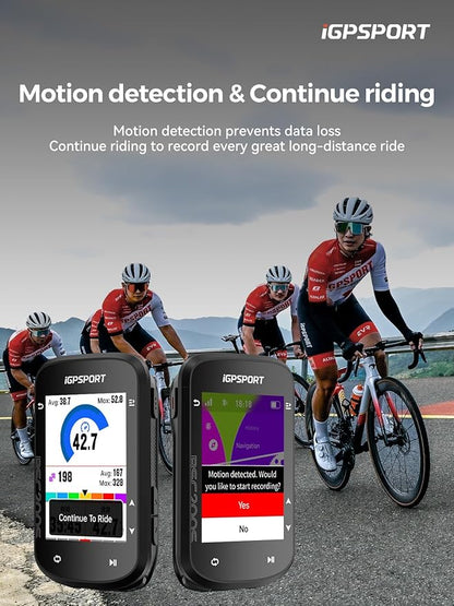 iGPSPORT BSC200S GPS Bike Computer, Wireless Route Navigation 2.4'' Screen - Image 3