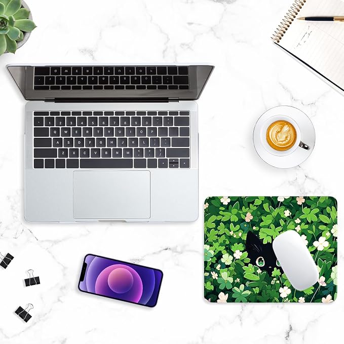 ITNRSIIET Mouse Pad with Stitched Edge Premium Textured Smooth Precise - Image 7