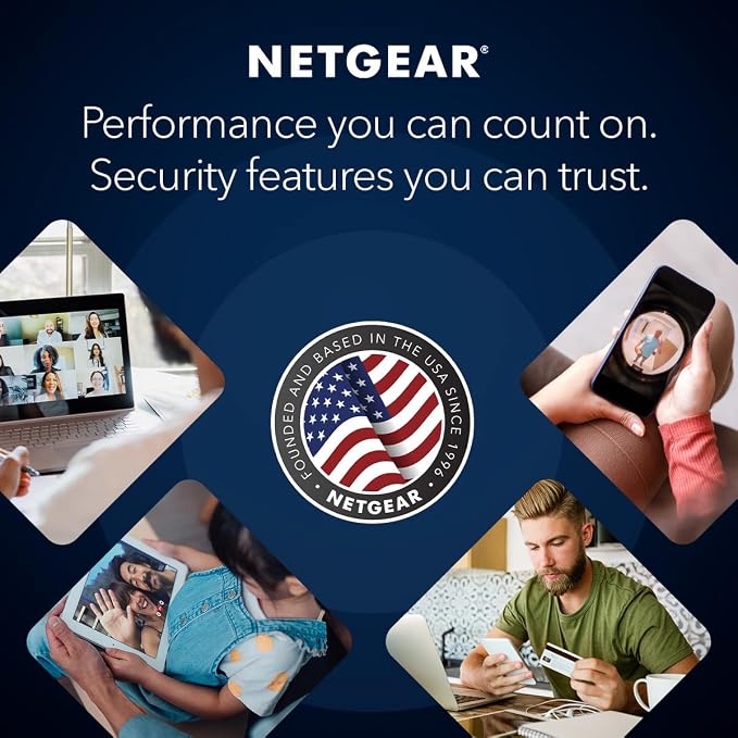 NETGEAR Orbi Tri-Band WiFi 6 Mesh System – Router + 2 Satellite Extenders - Image 3