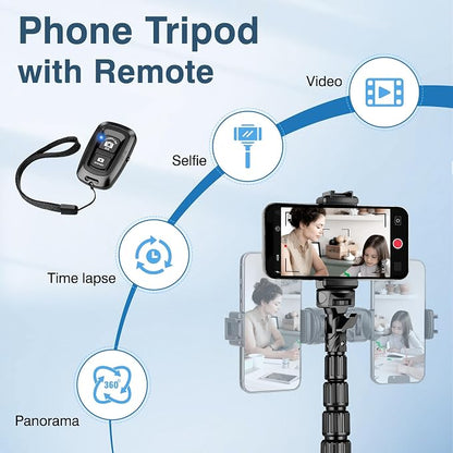 72" Tripod for iPhone, Phone Tripod - Image 4