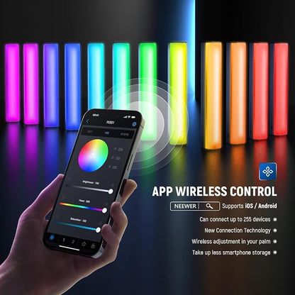 NEEWER RGB1 LED Tube Light Stick - Image 6