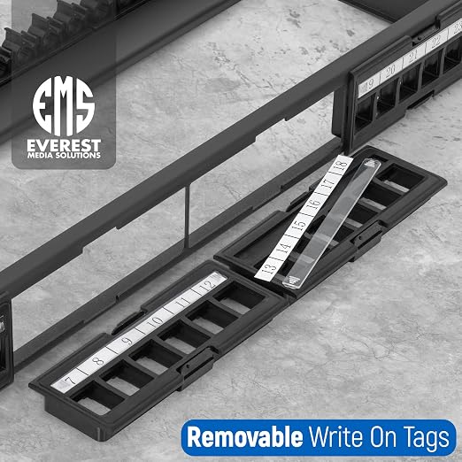 Everest 24 Port Keystone Patch Panel - Image 8