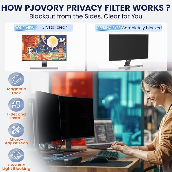 Magnetic 24 Inch Privacy Screen - Image 4
