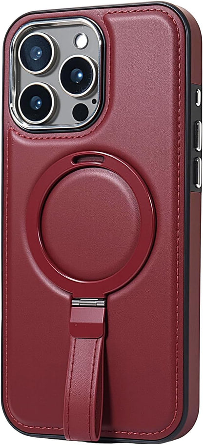 Leather Case, Suitable for iPhone 16 Pro Max Case, Invisible Magnetic Design - Image 8
