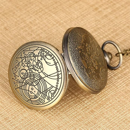 Men's Pocket Watch, Arabic Digital Dial Pocket Watches - Image 4