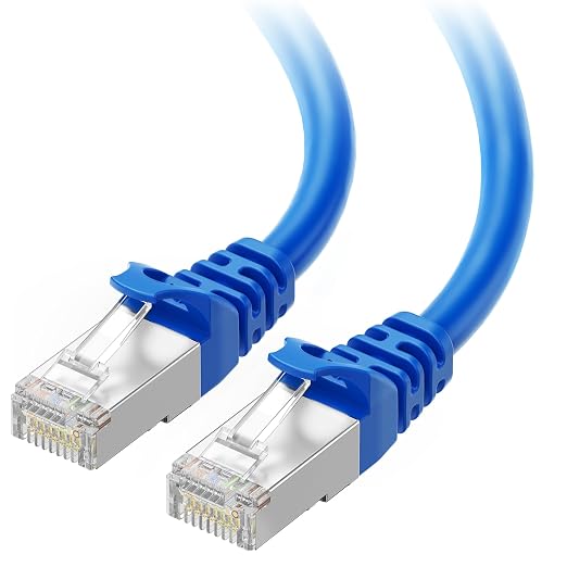 Cable Matters 10Gbps Snagless Shielded Cat 6A Ethernet Cable - 7ft by CableMatters