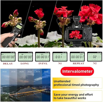 Pixel TW283-UC1 Wireless Remote Trigger Wireless Trigger Wire Trigger Timer - Image 3