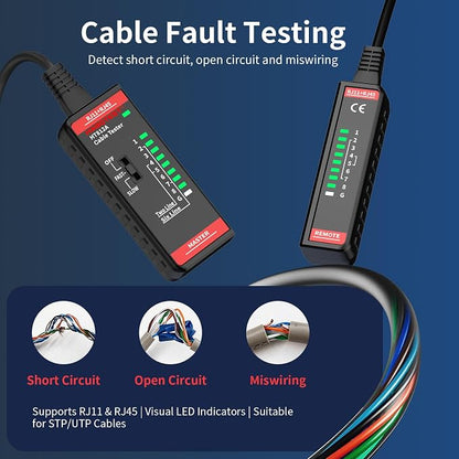 Network Ethernet Cable Tester for RJ11 RJ45 CAT5 CAT5E CAT6 CAT6A CAT7 - Image 7