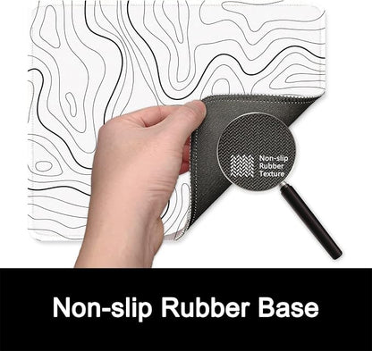 ITNRSIIET Mouse Pad with Stitched Edge Premium Textured Smooth Precise - Image 4
